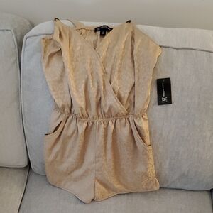 INC International Concepts Animal Print Romper NWT